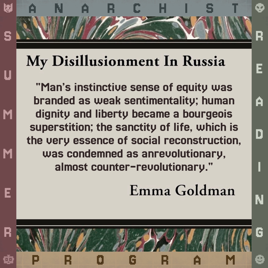 Emma Goldman on Means & Ends